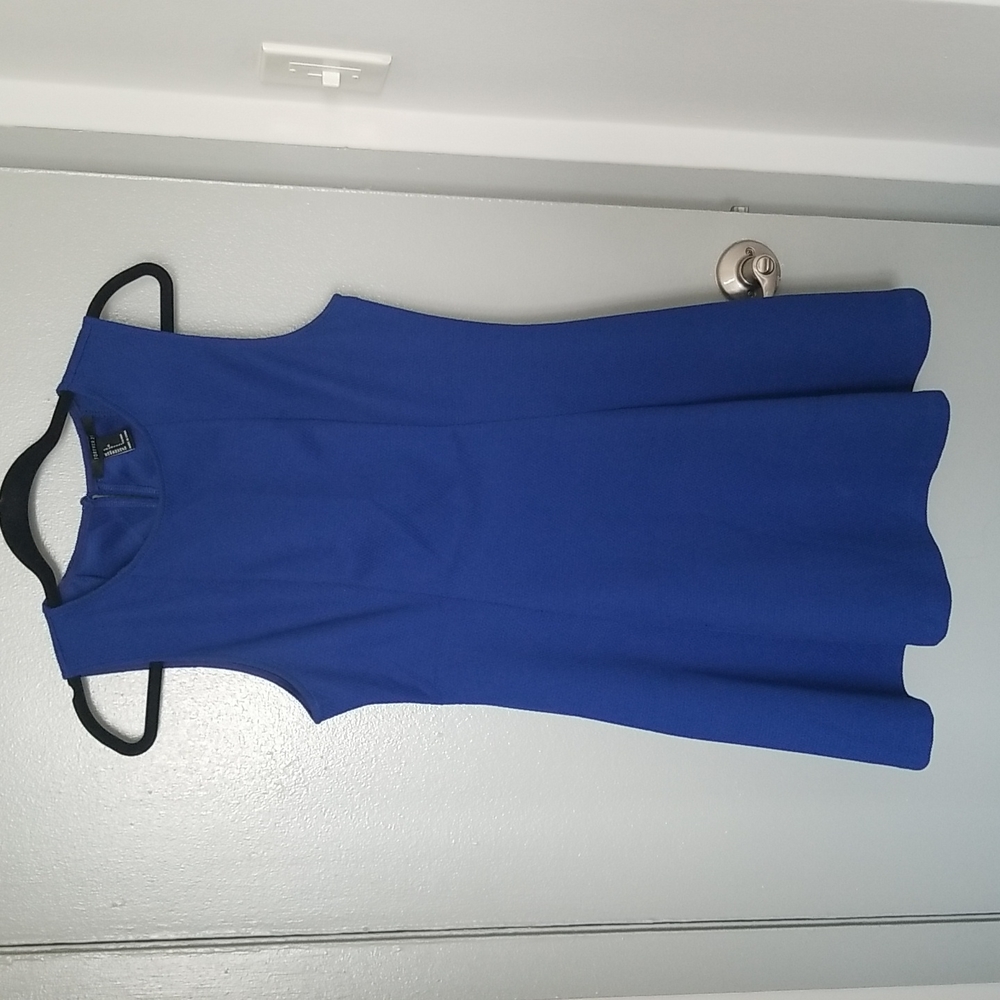 Blue Skater Dress
